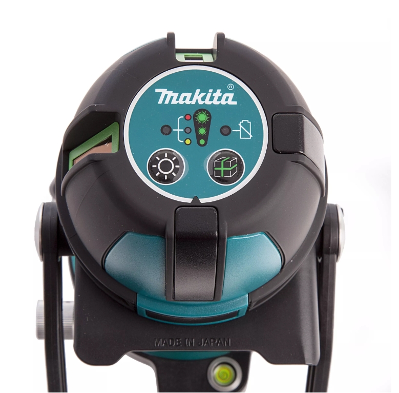 Makita SK209GDZ 10.8V CXT 3 linje grønn krysslaser (kun Makita DC10WC CXT 10.8V Li ion batterilader | Prohandel AS