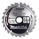 Makita E-12108 136 x 20 mm, 25 T sirkelsagblad thumbnail