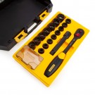 Sjekk prisen! Stanley FMHT0-74716 FatMax 17-delers 1/2 tommer skrallesett levert i hendig etui thumbnail