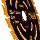 Dewalt DT10624 Extreme 165mm x 20mm x 24T sagblad for trevirke thumbnail