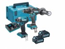 Makita DK0176G205 XGT 40Vmax Kombinasjonsbor og slagtrekker, dobbeltpakke (2 × 2,5 Ah batterier) thumbnail