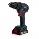 Bosch GSB 18V-55 Professional børsteløs combi drillsett  (2 x 2Ah batterier) thumbnail