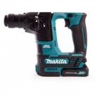 Makita HR166DSAE1 CXT 10,8V børsteløs SDS+ borhammer inkludert 65-deler tilbehør (2 x 2,0 Ah batterier) thumbnail