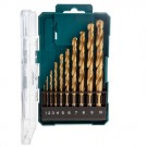 Makita D-72849 HSS TIN Drill bor sett (10 deler) thumbnail