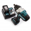 Makita DTW1001RTJ 18V LXT 3/4 " Børsteløs muttertrekker (2 x 5,0 Ah batterier) thumbnail