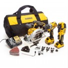 Sjekk prisen! Dewalt DCK318P1D1 12V XR 3-delt sett (1 x 2Ah x 1 x 5Ah batterier) i bæreveske thumbnail