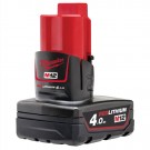 Sjekk prisen! Milwaukee M12 B4 batteri 4,0Ah  thumbnail