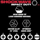 Sjekk prisen! Milwaukee 4932472057 49-delers shockwave slagtrekker sett levert i etui thumbnail