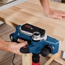 Bosch GHO26-82D Elektrisk høvel 2,6 mm 710W levert i koffert 240V thumbnail