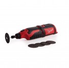 Milwaukee M12 C12 RT-0 kompakt roterende rettsliper (kun kropp, uten batteri og lader)  thumbnail
