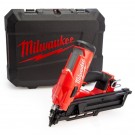 Milwaukee M18 FFN-0C FUEL konstruksjons spikerpistol (kun kropp) levert i koffert  thumbnail