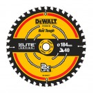 Dewalt DT10303 ELITE sirkelsagblad 184mm x 16mm 40T  thumbnail