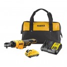 Dewalt DCF503D1 12V 3/8tommer åpen børsteløs skrallesett (1 x 2,0Ah batteri) thumbnail