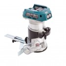 Makita DRT50Z 18V ruter/trimmer (kun kropp, med trimmerbase og rett guide) thumbnail