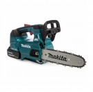 Makita DUC256PT2 36V (18V+18V) topphåndtak motorsag 250mm (2 x 5.0Ah batterier) thumbnail