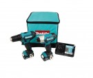 Makita CLX224A 12V 2-delers verktøy sett (2x2Ah batterier) levert i soft bag thumbnail