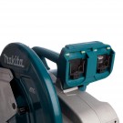 Makita DLW140Z 36V (18V+18V) 355mm børsteløs metall kappmaskin 355mm LXT (bare kropp, uten batteri og lader) thumbnail