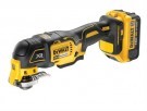 Dewalt DCS355M1 18V børsteløs multiverktøy (1 x 4Ah batterier) med 35 tilbehør thumbnail