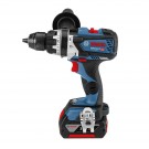 Bosch GSB 18V-85 C Profesjonell robust børsteløs heavy duty combi drillsett (2x 5,0 Ah batterier) thumbnail