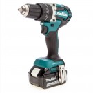 Makita DHP484RGJ 18V LXT børsteløs combi drillsett (2 x 6,0Ah batterier) i MakPac koffert thumbnail