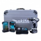 Makita DHP482RFE 18V drillsett med bits og borsett (1 x 3Ah batteri) thumbnail