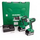 HiKOKI KC18DGL 18V TwinPack - DV 18DGL combi drill + WH 18DGL slagtrekker (2 x 5,0 Ah batterier) thumbnail