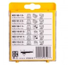Sjekk prisen! Dewalt DT2290 10-delers stikksagblad sett for trekvirke, laminat og plast levert i etui thumbnail