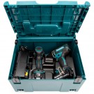 Makita DLX2131MJ 18V LXT Twinpack - DHP482 combi drill + DTD152 slagtrekker (2 x 4,0Ah batterier) thumbnail