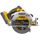 Dewalt DCS573H2T 18V XR 190 mm børsteløs sirkelsag (2 x 5,0 Ah Powerstack-batterier) thumbnail