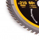 Dewalt DT99567 XR Extreme Runtime sirkelsag sagblad 210mm x 30mm x 60T thumbnail