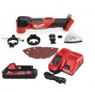 Milwaukee M18 FMT FUEL 18V multiverktøy med tilbehør (1x 3,0Ah batteri) levert i HD system koffert thumbnail