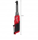 Milwaukee M12 FHIR14LR-0 FUEL 1/4in høyhastighets skralle med utvidet rekkevidde (kun kropp, uten batteri og lader) thumbnail