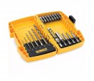 Sjekk prisen! Dewalt DT7921 19-delers bits- og borsett til METALL, levert i etui thumbnail