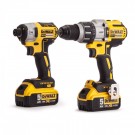 Dewalt DCK276P2 18V børsteløs combi drill og slagtrekker (2 x 5,0 Ah batterier) thumbnail