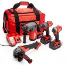 Milwaukee M18FPP4Z-503B M18 FUEL 4-delers sett (3 x 5,0 Ah batterier) thumbnail