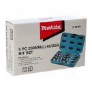 Sjekk prisen! Makita P-46464 5-delers kvalitets 200mm spiralbor sett levert i koffert thumbnail