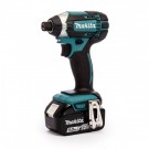 Makita DLX2145TJ 2-delers batteriverktøysett med combi drill og slagtrekker (2 x 5.0Ah batterier) thumbnail