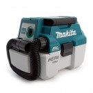 Makita DVC750LZ 18V batteridrevet børsteløs kompakt støvsuger (kun kropp, uten batteri og lader) thumbnail