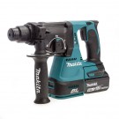 Makita DLX2372TJ 18V LXT SDS+ borhammer og muttertrekker tvillingpakke (2 x 5,0Ah batterier) thumbnail