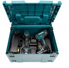 Makita DLX2131GJ 18V LXT Twin Pack - DHP482 Combi drill + DTD152 slagtrekker (2 x 6,0Ah batterier) thumbnail