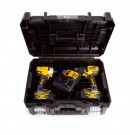 Sjekk prisen! Dewalt DCK2062M2T 18V XR børsteløst 2-delt drillsett (2 x 4,0Ah batterier) thumbnail