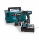 Makita DLX2283TJ 18V twinpack - børsteløs combi drill og slagtrekker sett (2 x 5,0Ah batterier) thumbnail