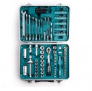 Sjekk prisen! Makita P-90635 118-delers pipe og skrallesett levert i hendig koffert thumbnail
