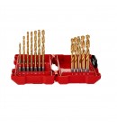 Milwaukee 48894760 HSS-G titanborsett for metall 19 deler i hendig etui thumbnail