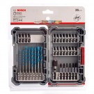 Bosch 2608577147 MultiConstruction 35-delers drill og slagtrekker sett(levert i praktisk etui) thumbnail