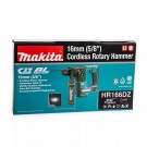 Sjekk prisen! Makita HR166DZ 10.8V CXT Børsteløs rotasjonshammer 16mm (kun kropp) thumbnail