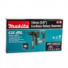 Makita HR166DZ 10.8V CXT Børsteløs rotasjonshammer 16mm (kun kropp) thumbnail