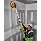 Dewalt DCE800T2 54V XR Flexvolt børsteløs teleskop veggsliper 225mm (2 x DCB546 batterier) thumbnail