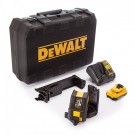 Dewalt DCE088D1G 10.8V Selvling linje- og krysslaser med grønn laser (1 x 2.0Ah batteri) thumbnail