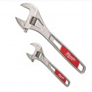 Milwaukee 48227400 6 og 10 toms twinpack skiftenøkkel sett thumbnail